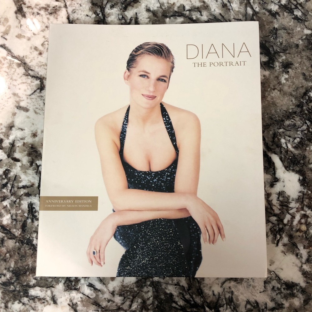 Princess DIANA The Portrait Anniversary Edition Coffee Table Book - Softcover